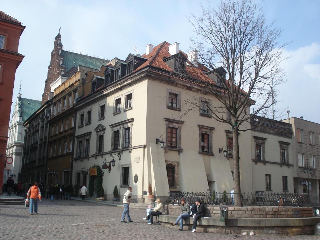 Castle Inn Warschau Exterior foto